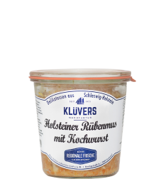 KLÜVER’S Holsteiner Rübenmus mit Kochwurst